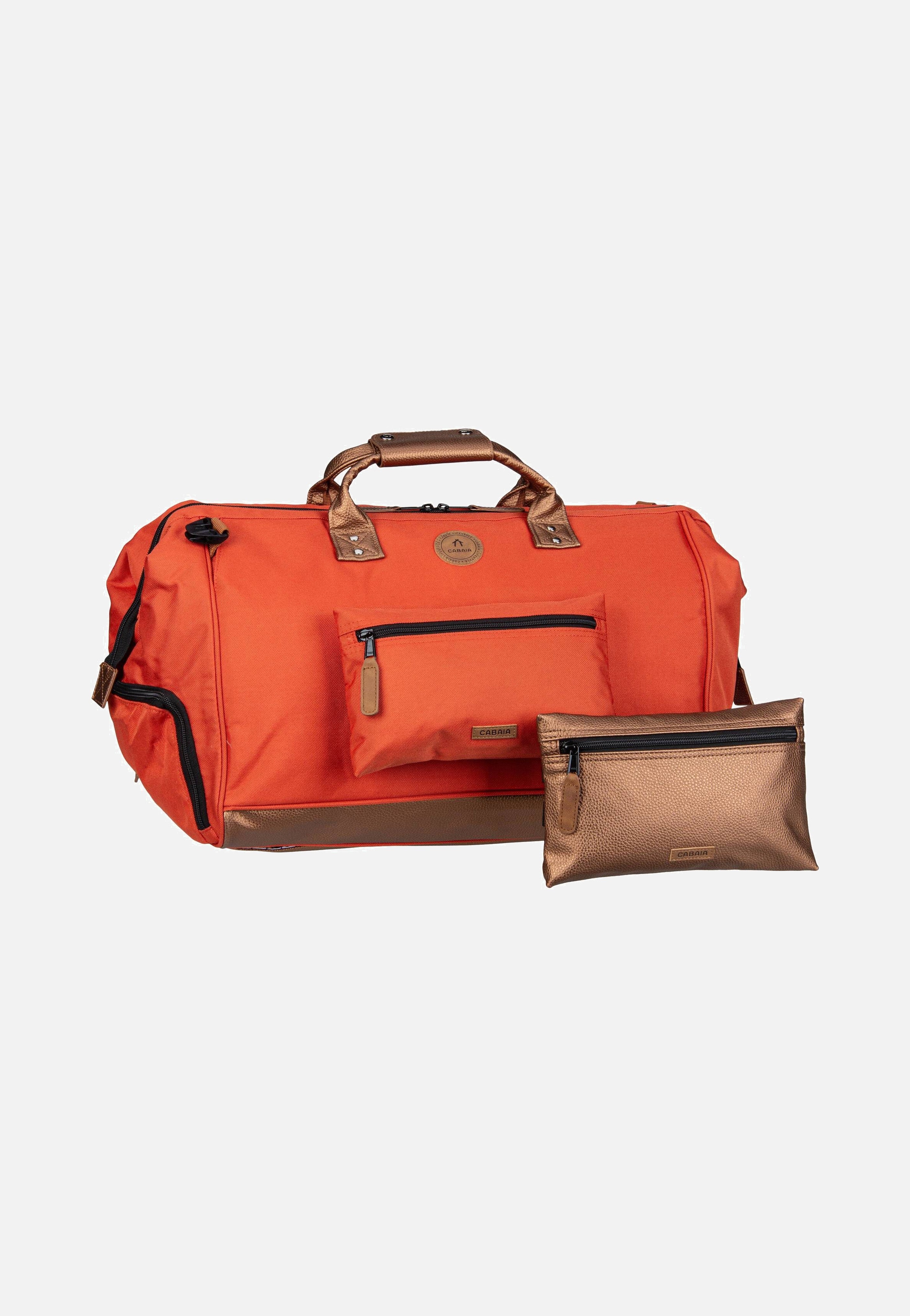 Cabaia Recycled Oxford Bogota Reisetasche in Orange