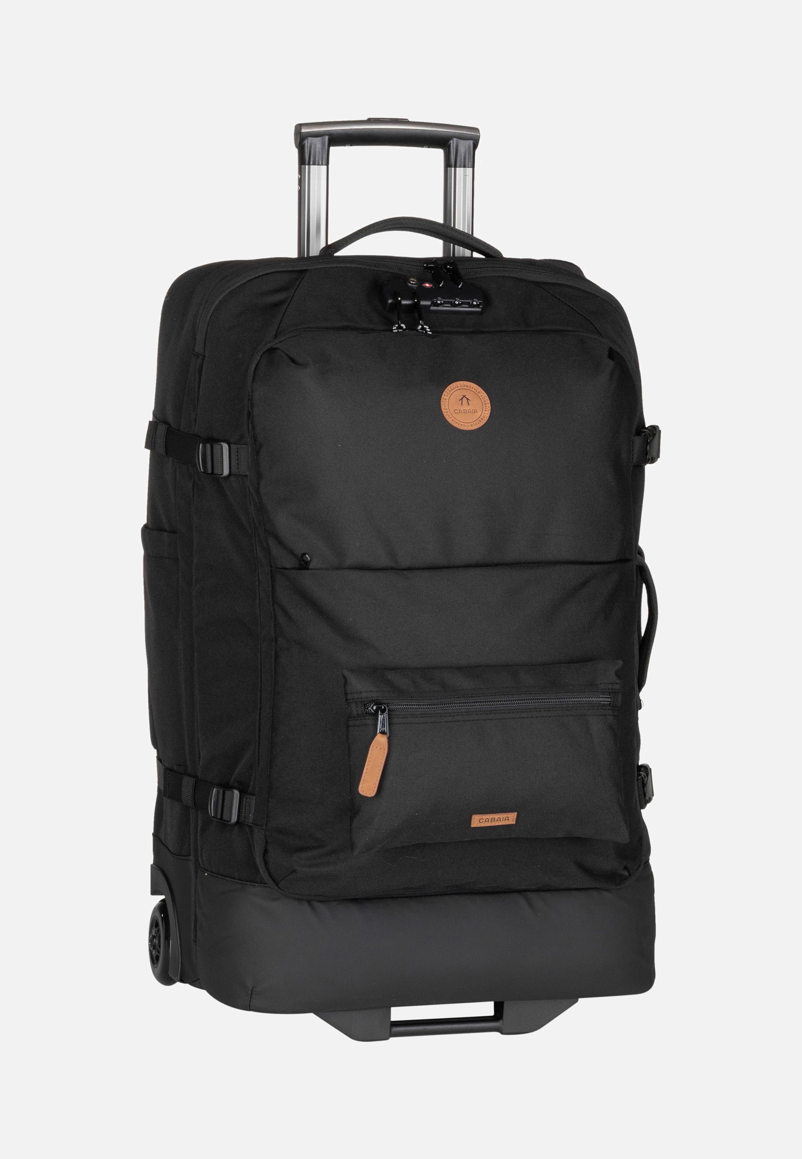 Cabaia Soft Suitcase Medium Berlin in schwarz