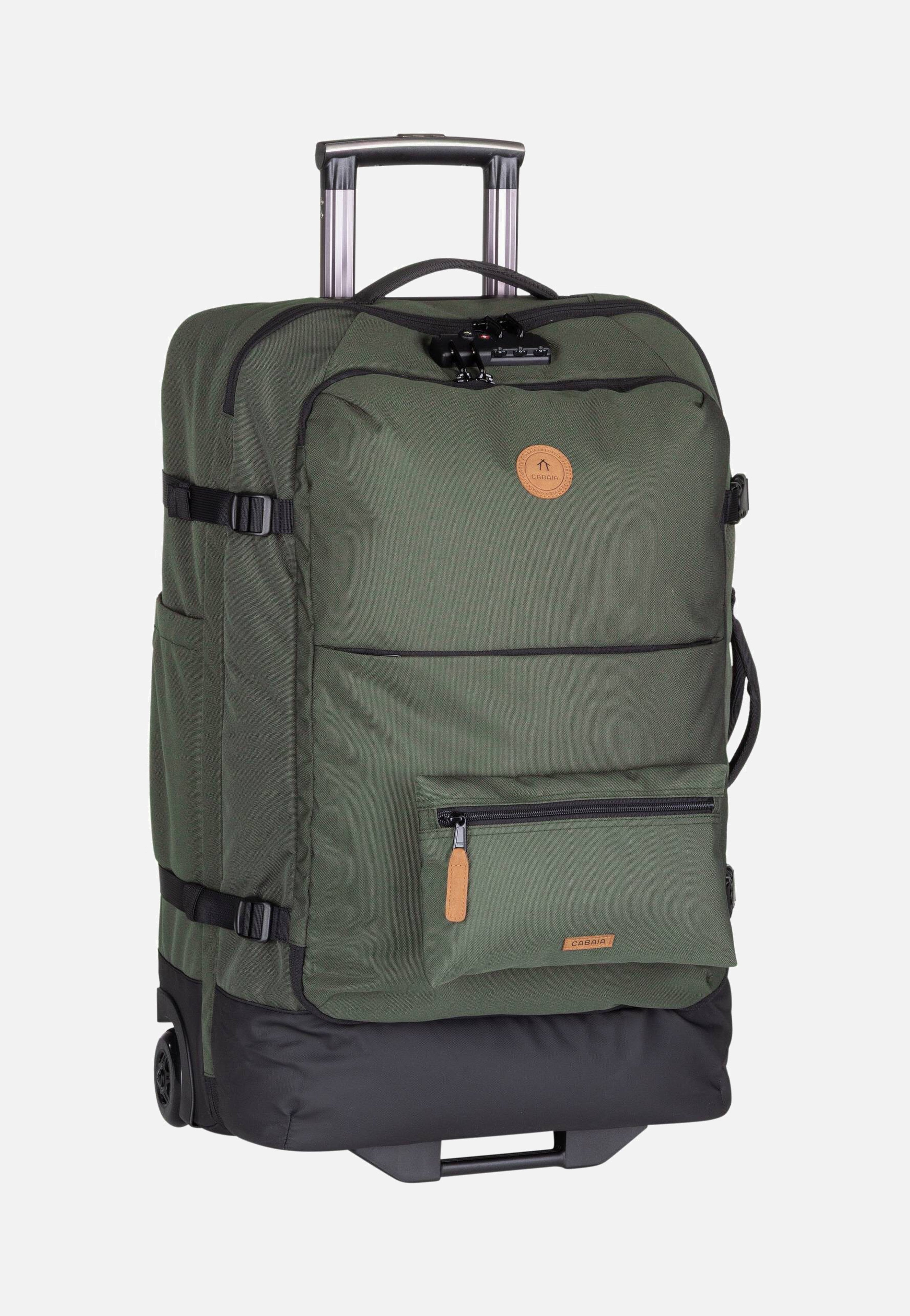 Cabaia Soft Suitcase Medium Coromandel in oliv