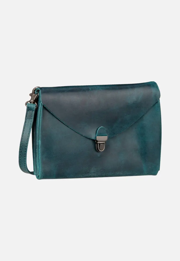 Harold's Fold FO2 Petrol Crossbody-Tasche in Türkis