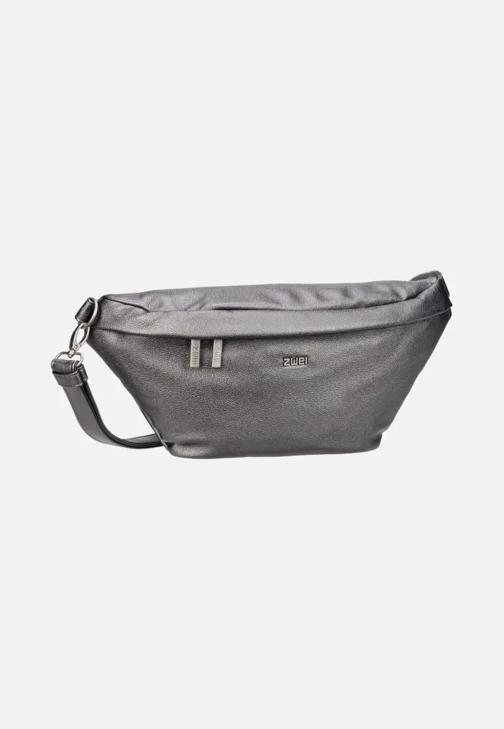 Zwei Mademoiselle MH80 Cosmos Bauchtasche in Silber