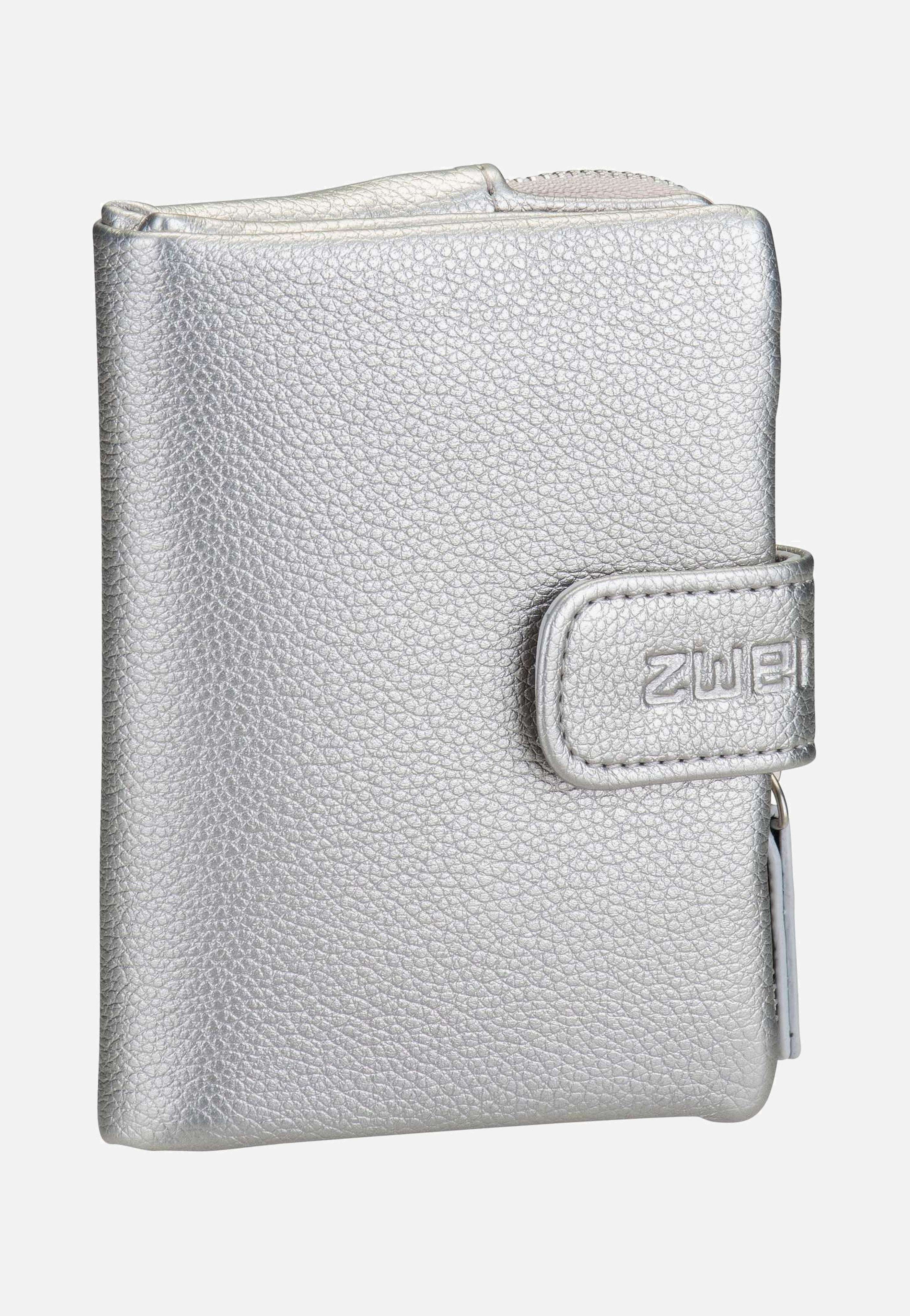 Zwei Mademoiselle M.Wallet MW5 Silver in silber