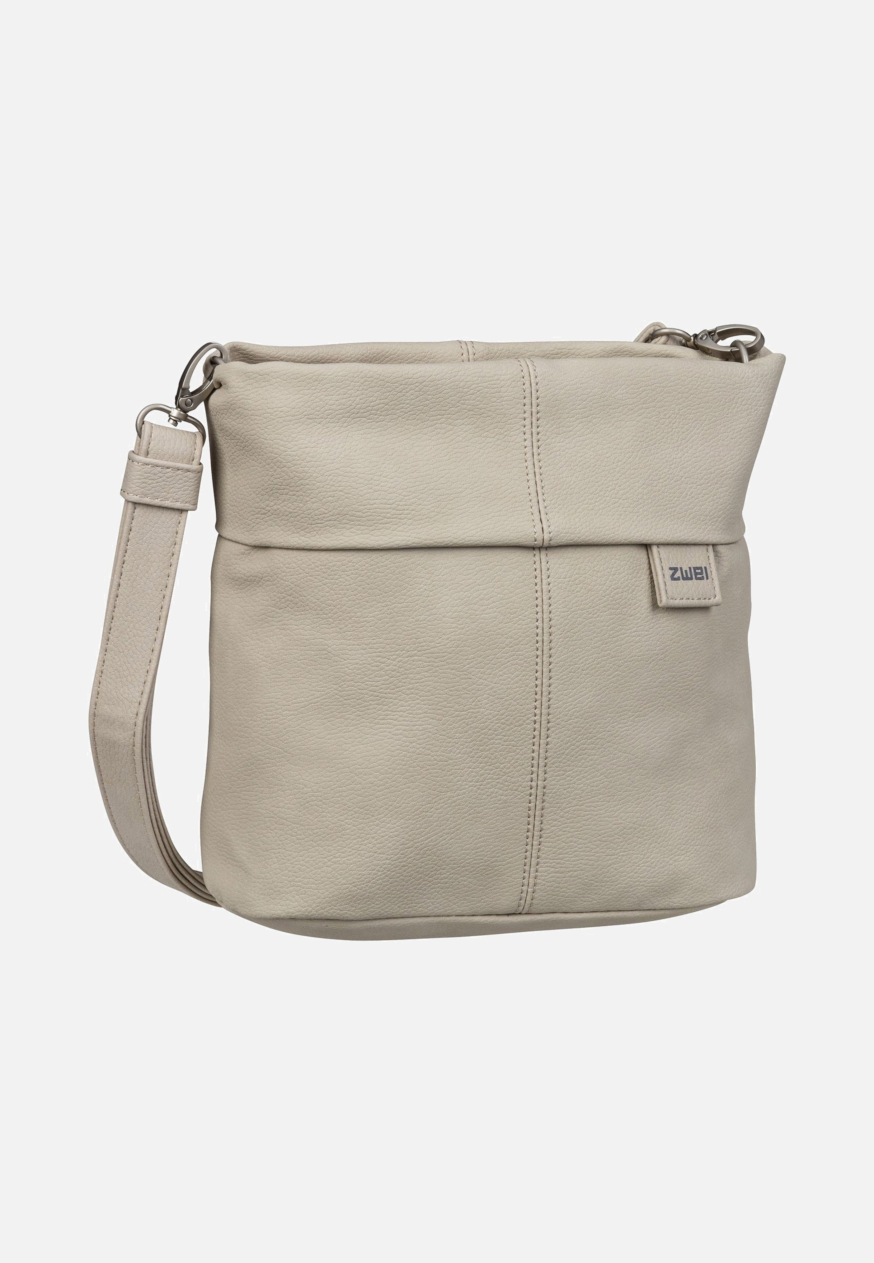 Beige Zwei Mademoiselle M8 Nubuk/Linen Beuteltasche
