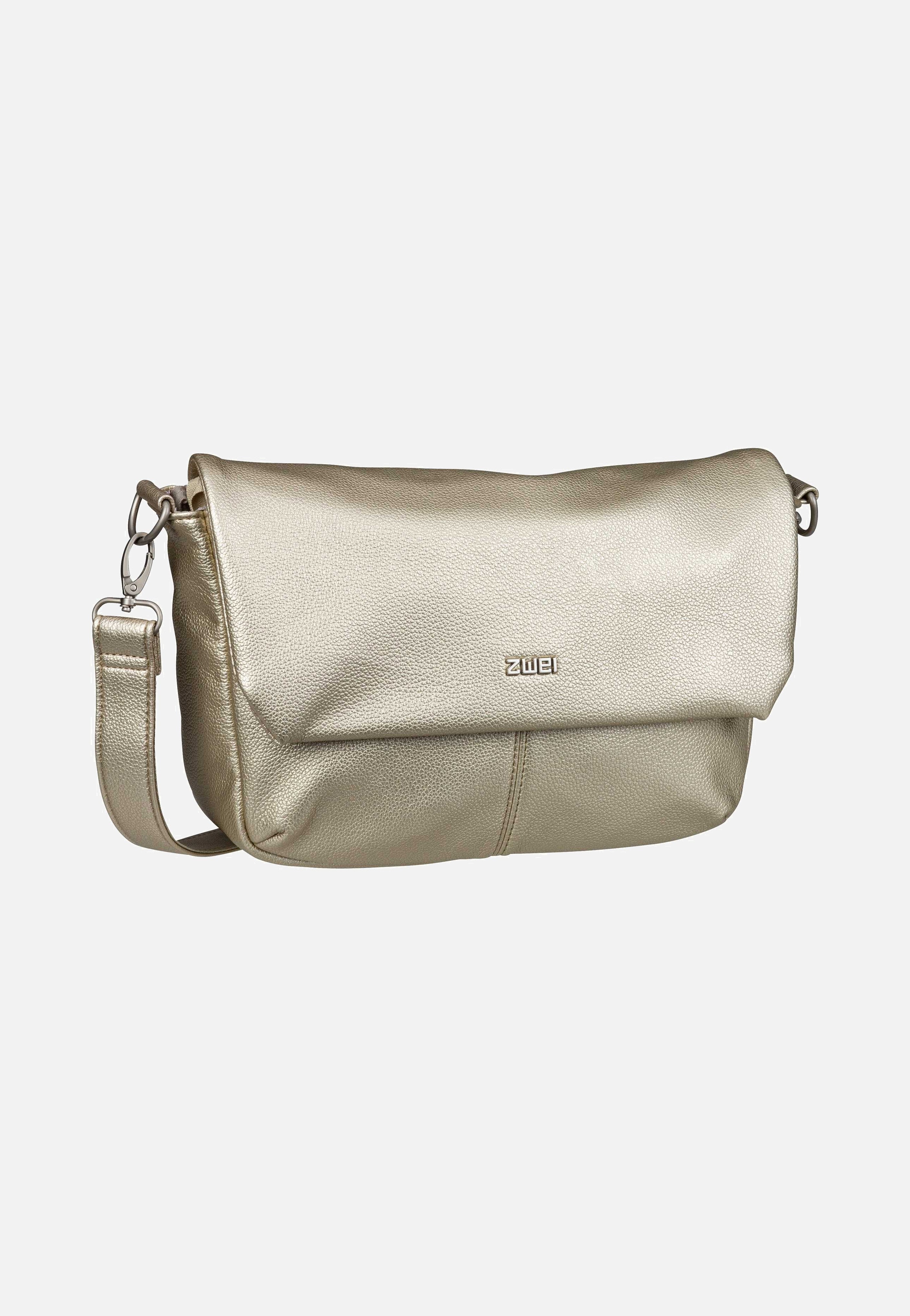 Goldfarbene Zwei Mademoiselle M60 Messenger Bag