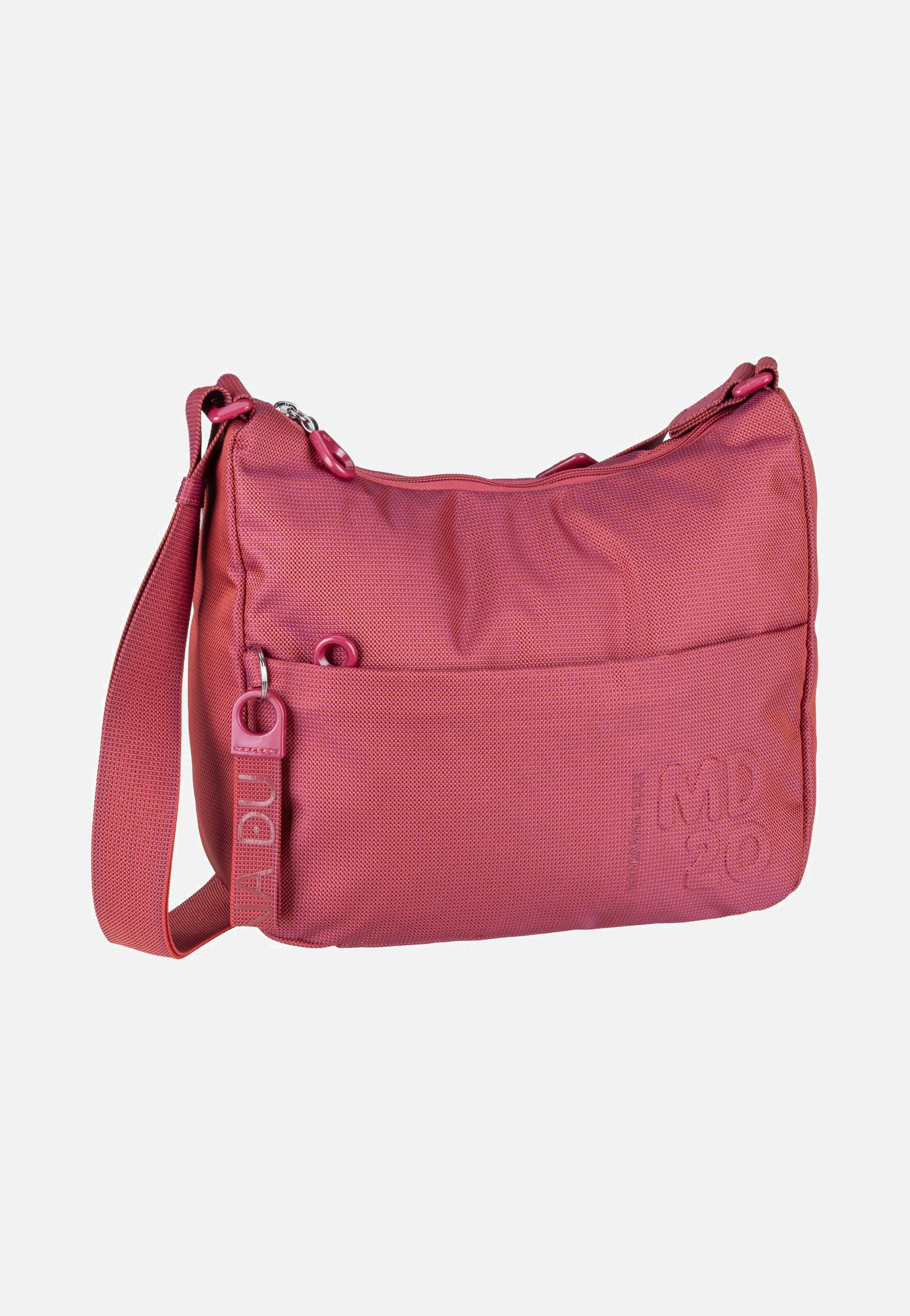 Mandarina Duck MD20 Medium Hobo QMT37 Cranberry Hobo Bag in Burgunderrot