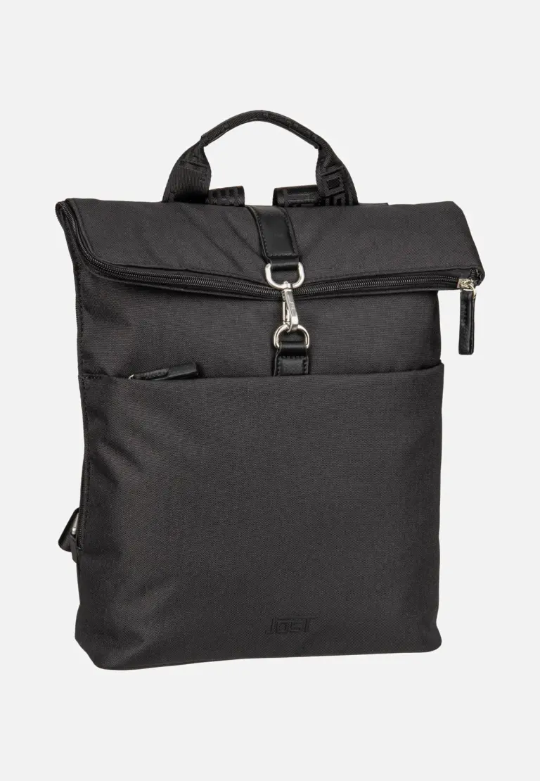 Jost Bergen 1606 Schwarz Rolltop-Rucksack