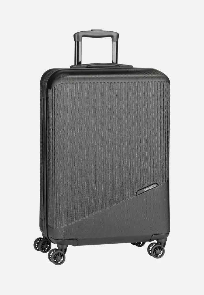 Travelite Bali 4w Trolley M in Schwarz