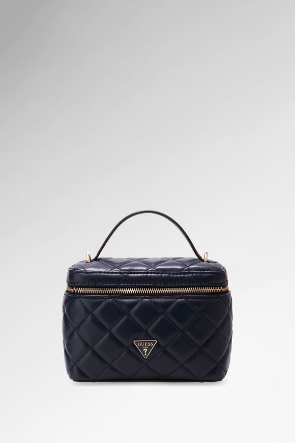 Guess Juliet gesteppte Canistertasche in Blau