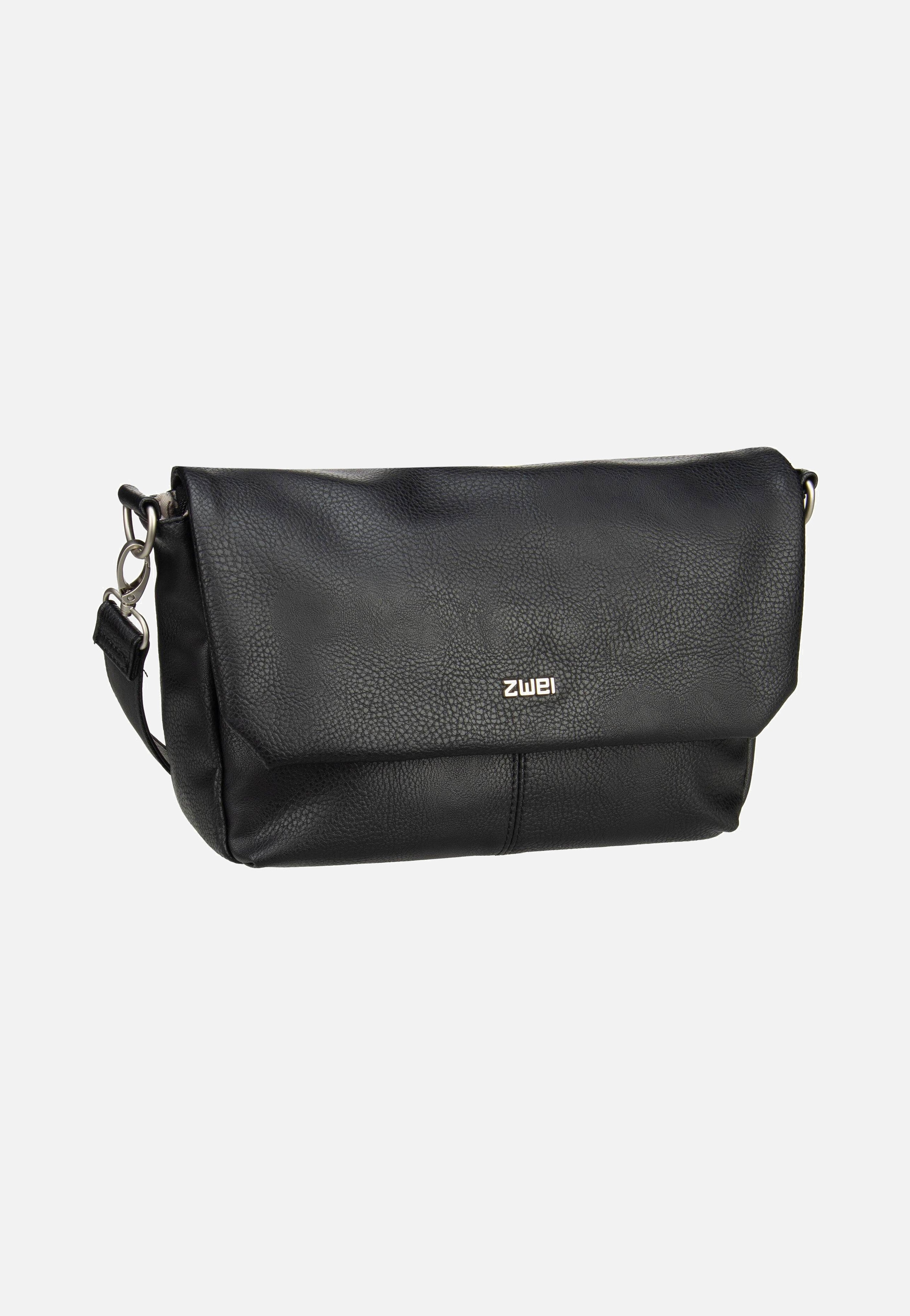 Schwarze Messenger Bag Zwei Mademoiselle M60 Noir