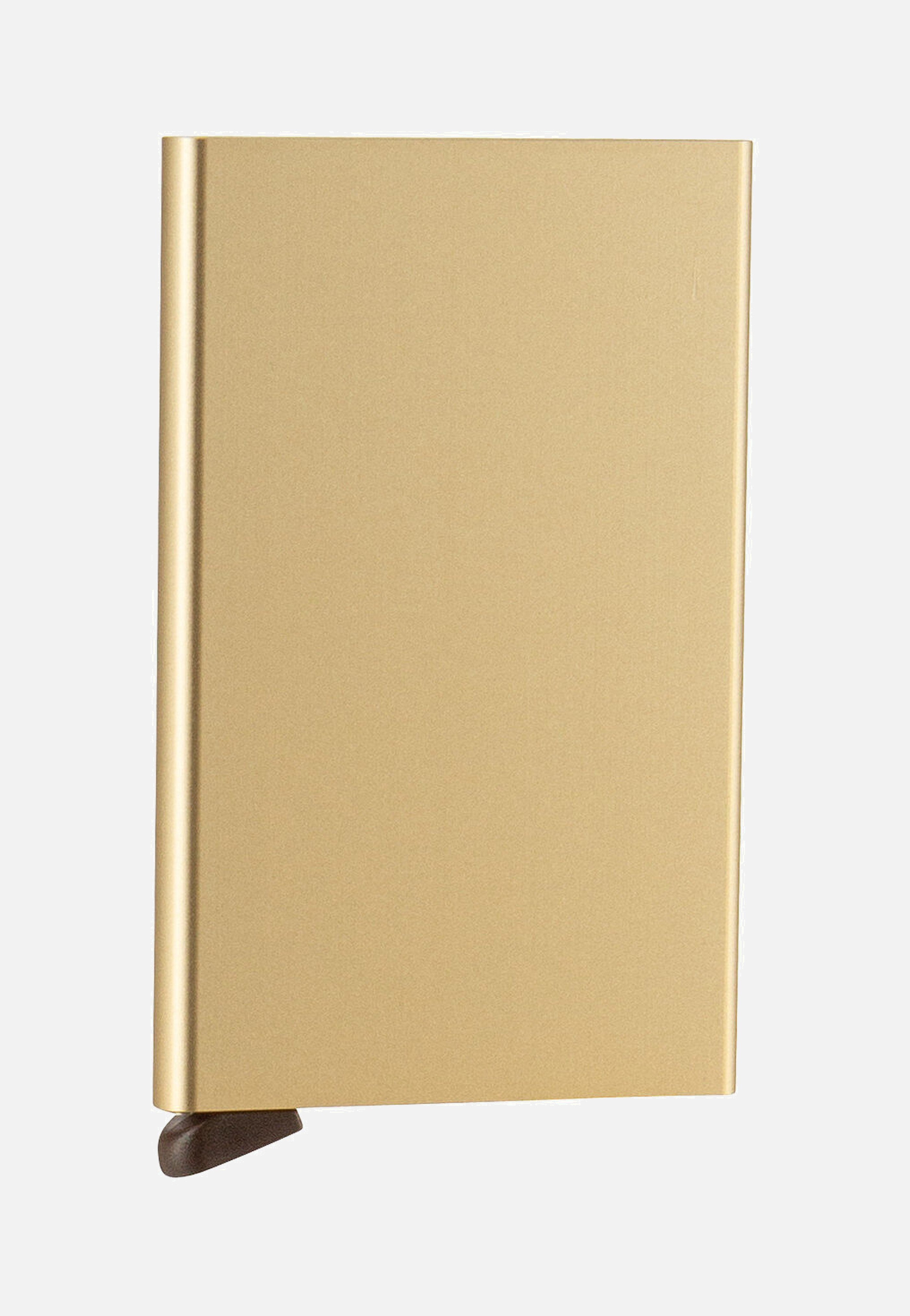 Secrid Cardprotector Cashmere Kartenetui in Gold