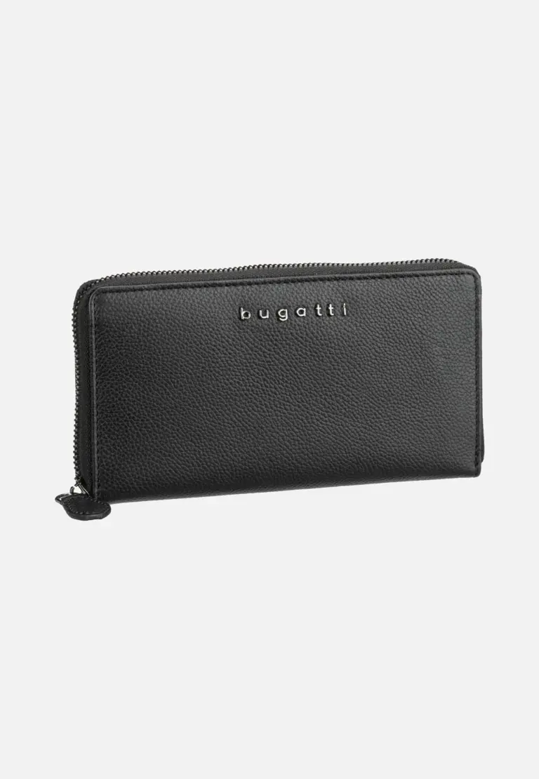 Bugatti Bella Ladies Zip Longpurse Geldbörse in Schwarz