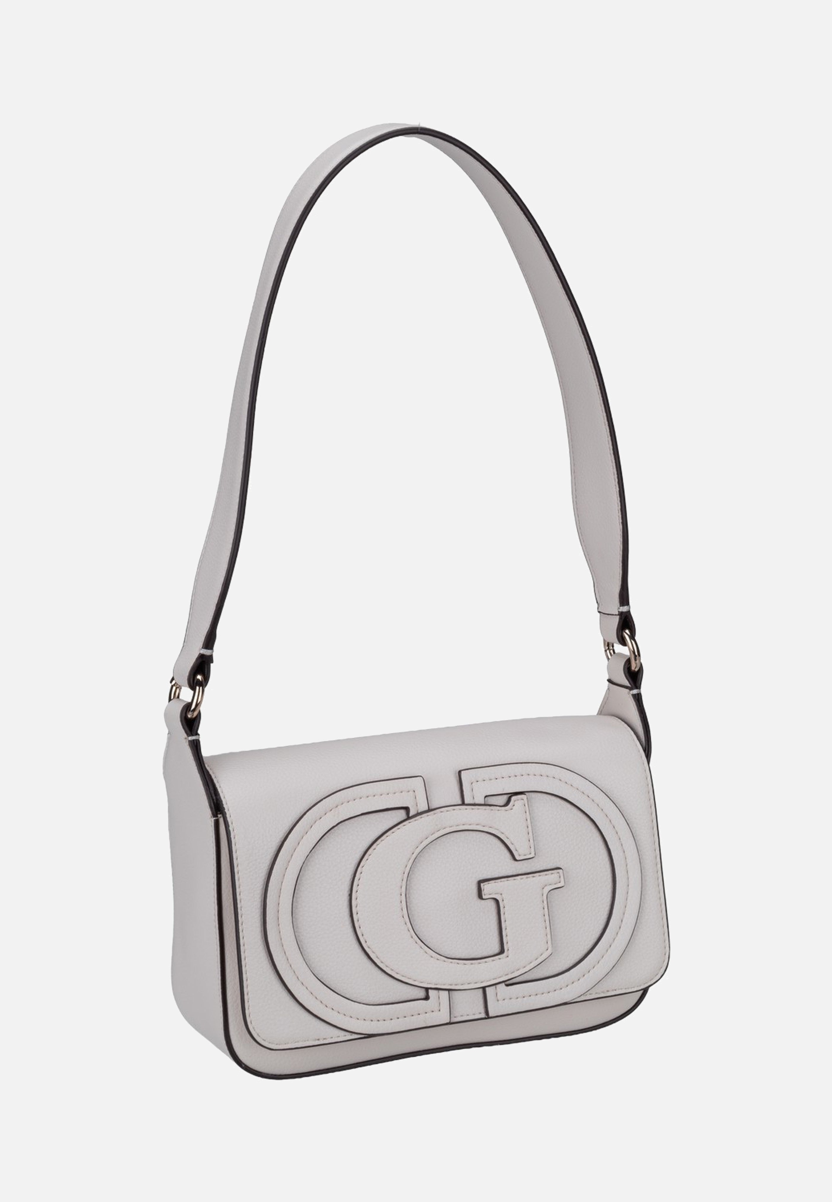 Weiße Guess Ruby Flap 40190 Schultertasche