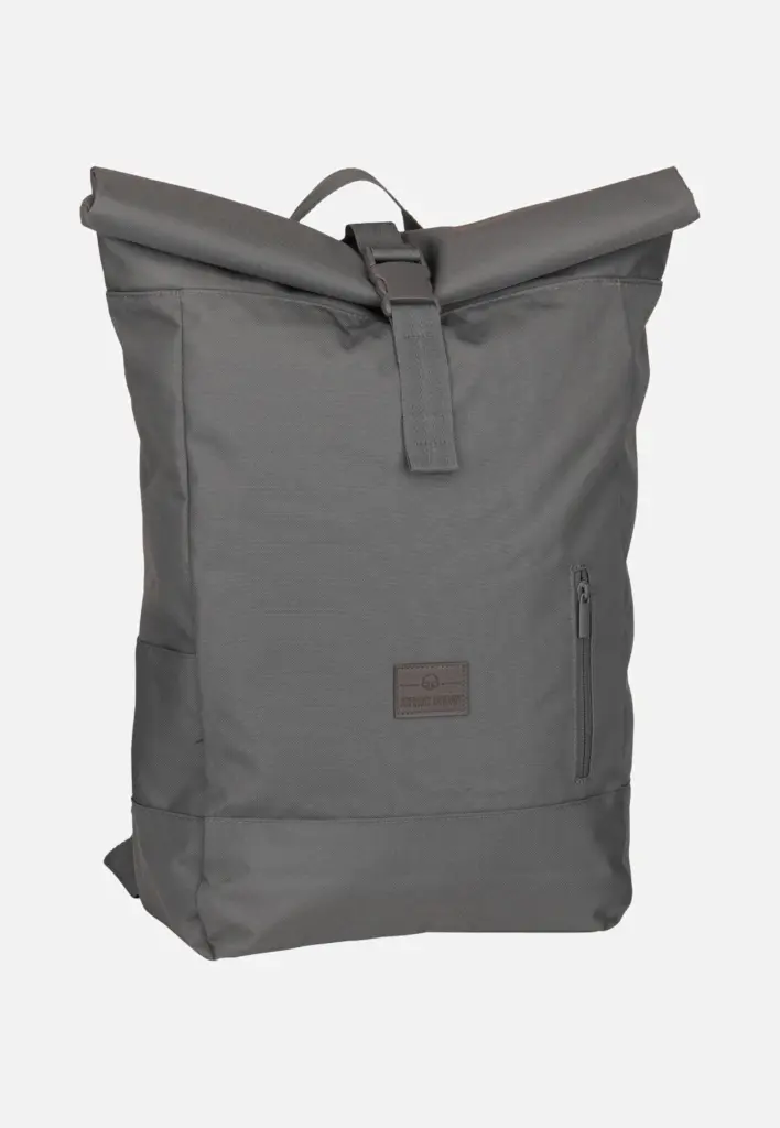 Johnny Urban Robin Large Rolltop-Rucksack in Dunkelgrau