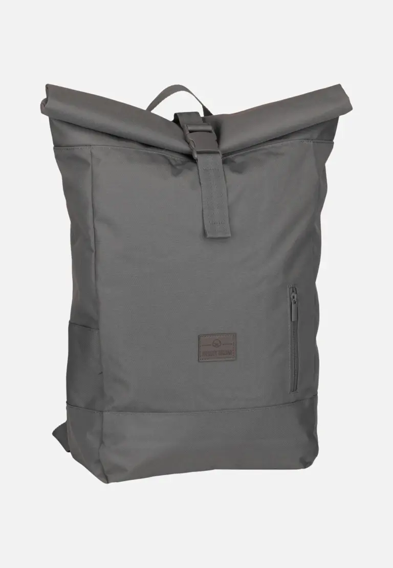 Johnny Urban Robin Large Rolltop-Rucksack in Dunkelgrau
