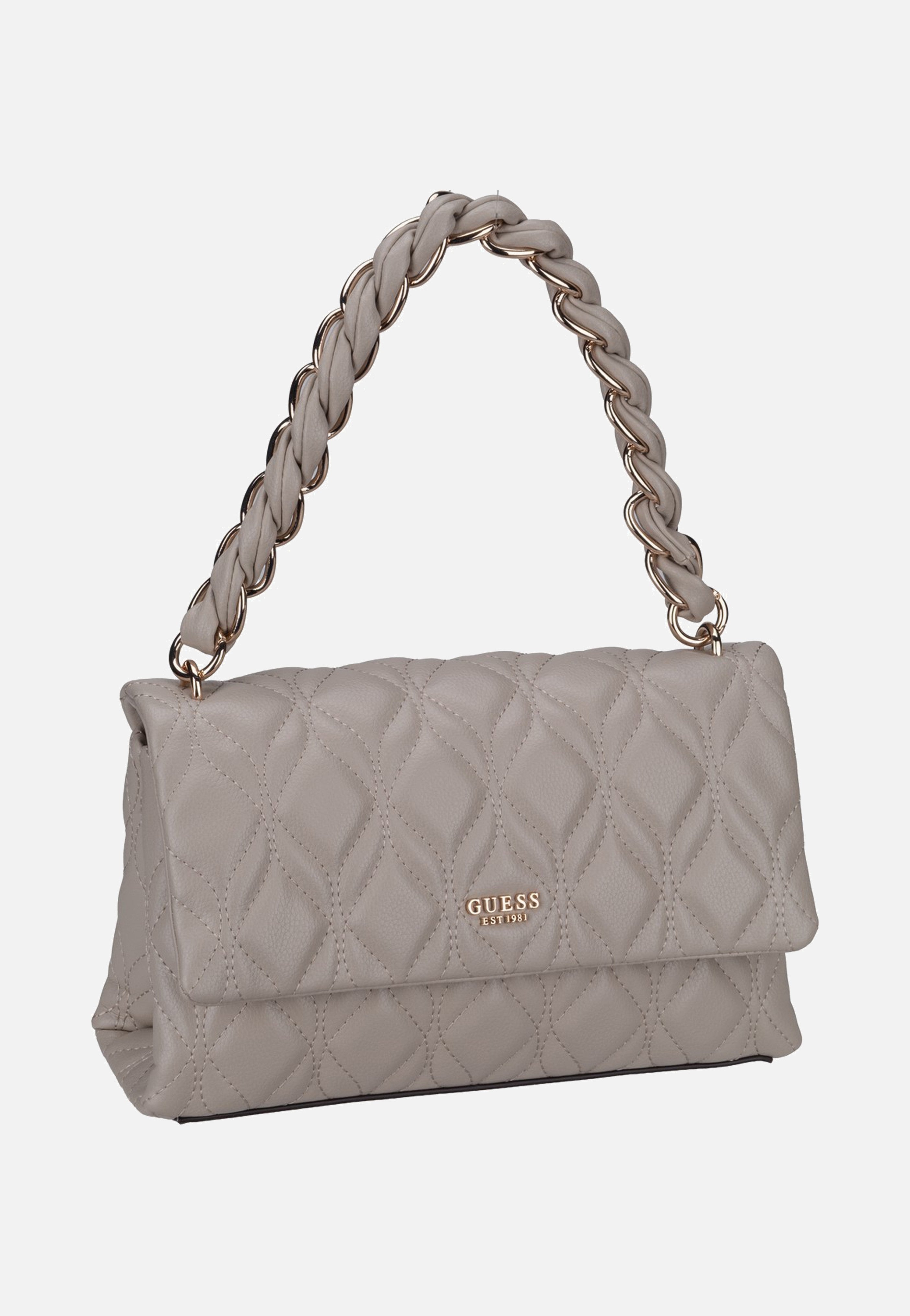 Guess Maxine Flap 33200 Light Taupe Tasche in Grau