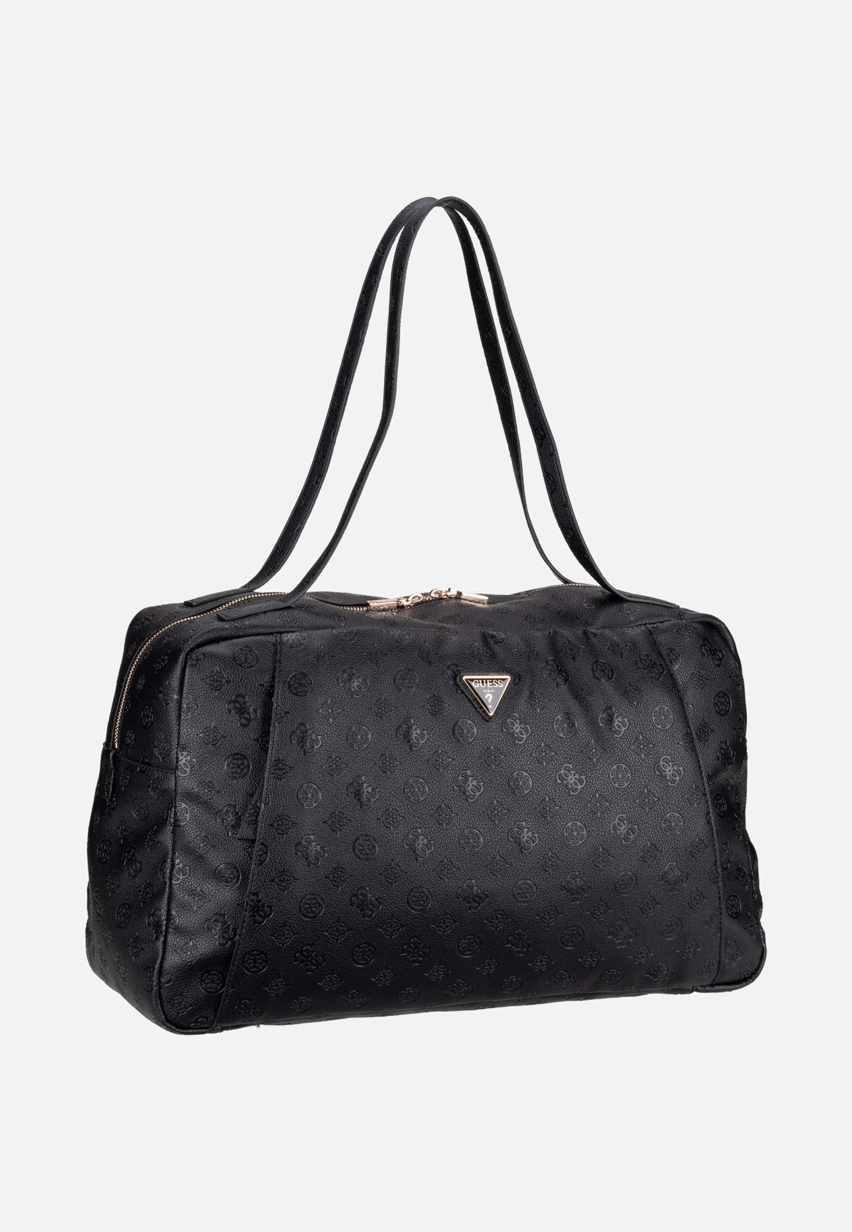 Guess Devon 45024 Black Logo Tasche in Schwarz
