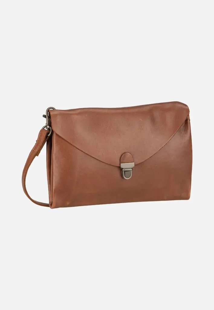 Harold's Fold FO2 Cognac Crossbody-Tasche