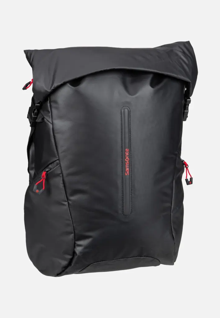 Samsonite Ecodiver Rolltop L Black Rolltop-Rucksack