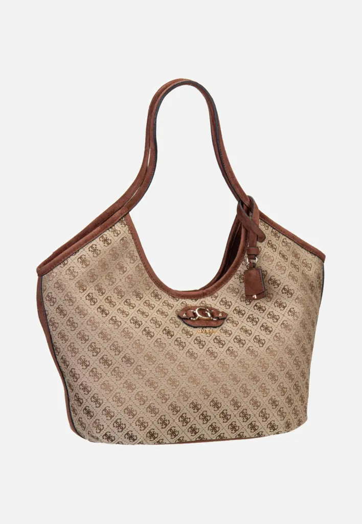 Guess Samantha Girlfriend 13230 Shopper Latte Logo/Brown
