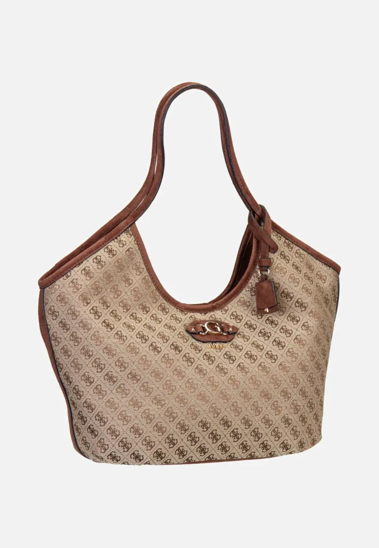 Guess Samantha Girlfriend 13230 Shopper Latte Logo/Brown