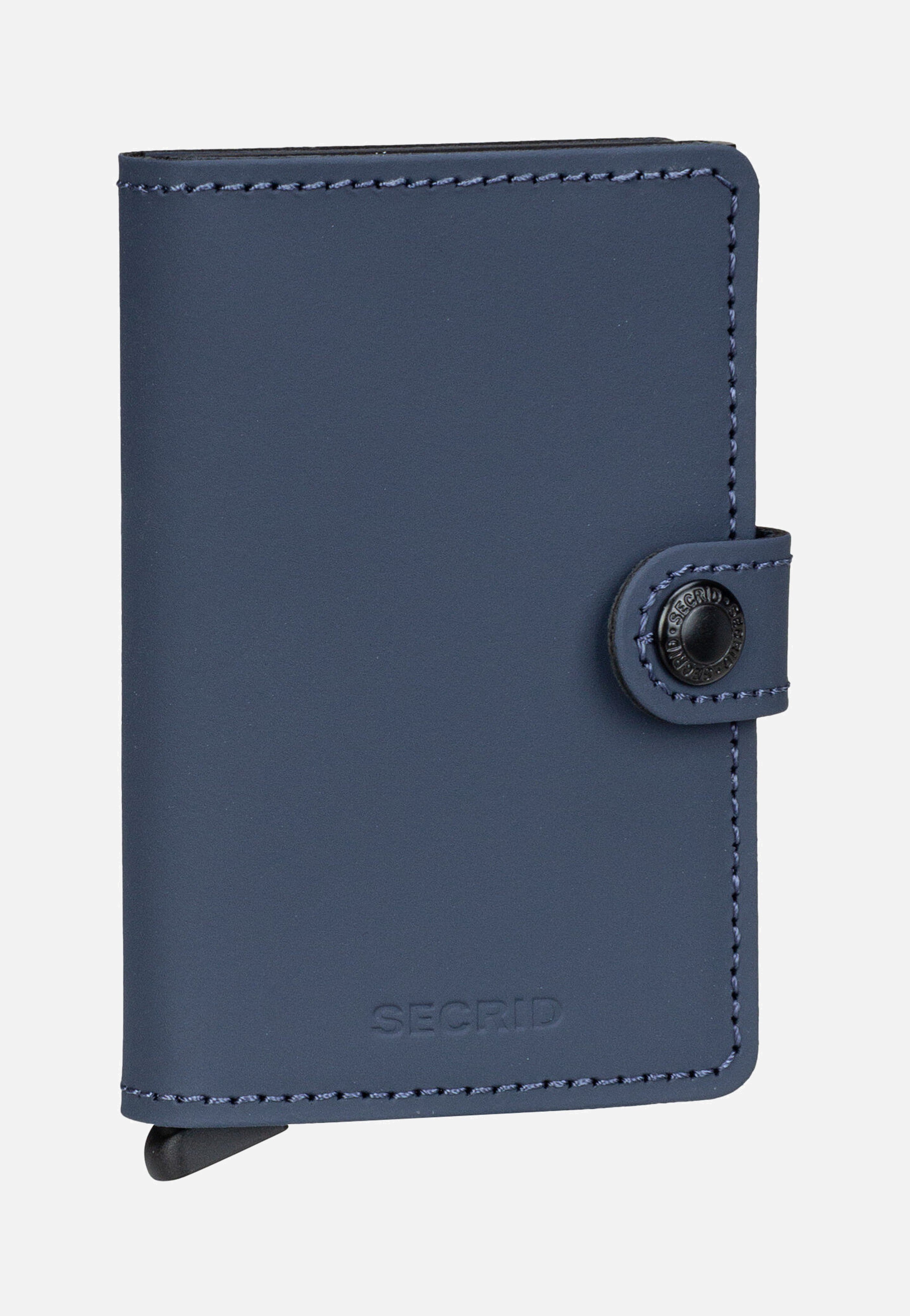 Secrid Miniwallet Matte Nightblue in marineblau