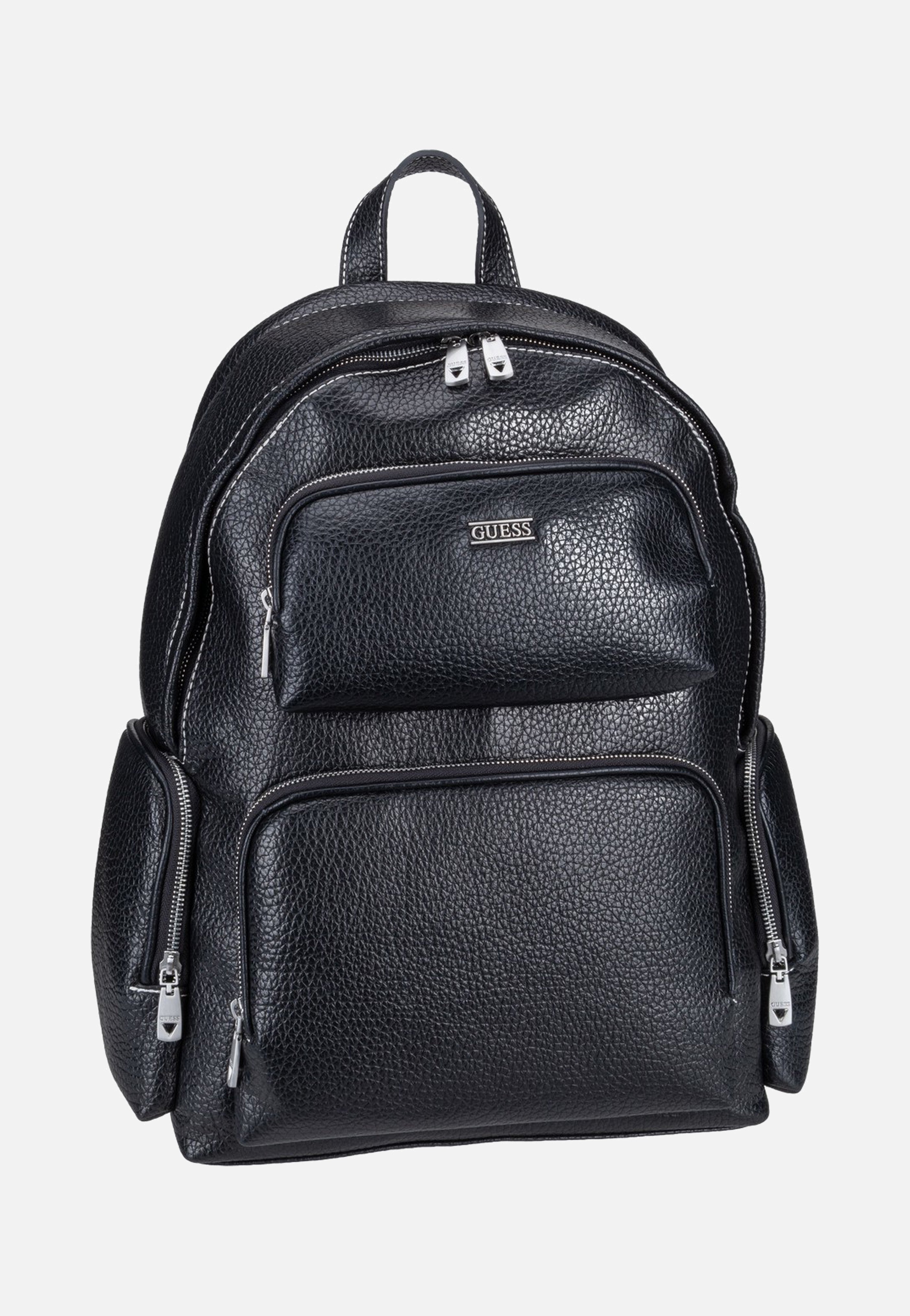 Guess Boston Black Rucksack, schwarz