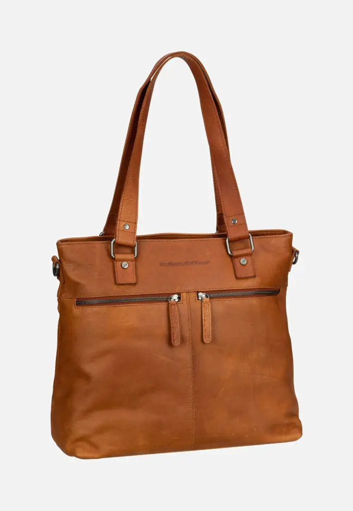 The Chesterfield Brand Rome 0189 Cognac Shopper aus Rindleder