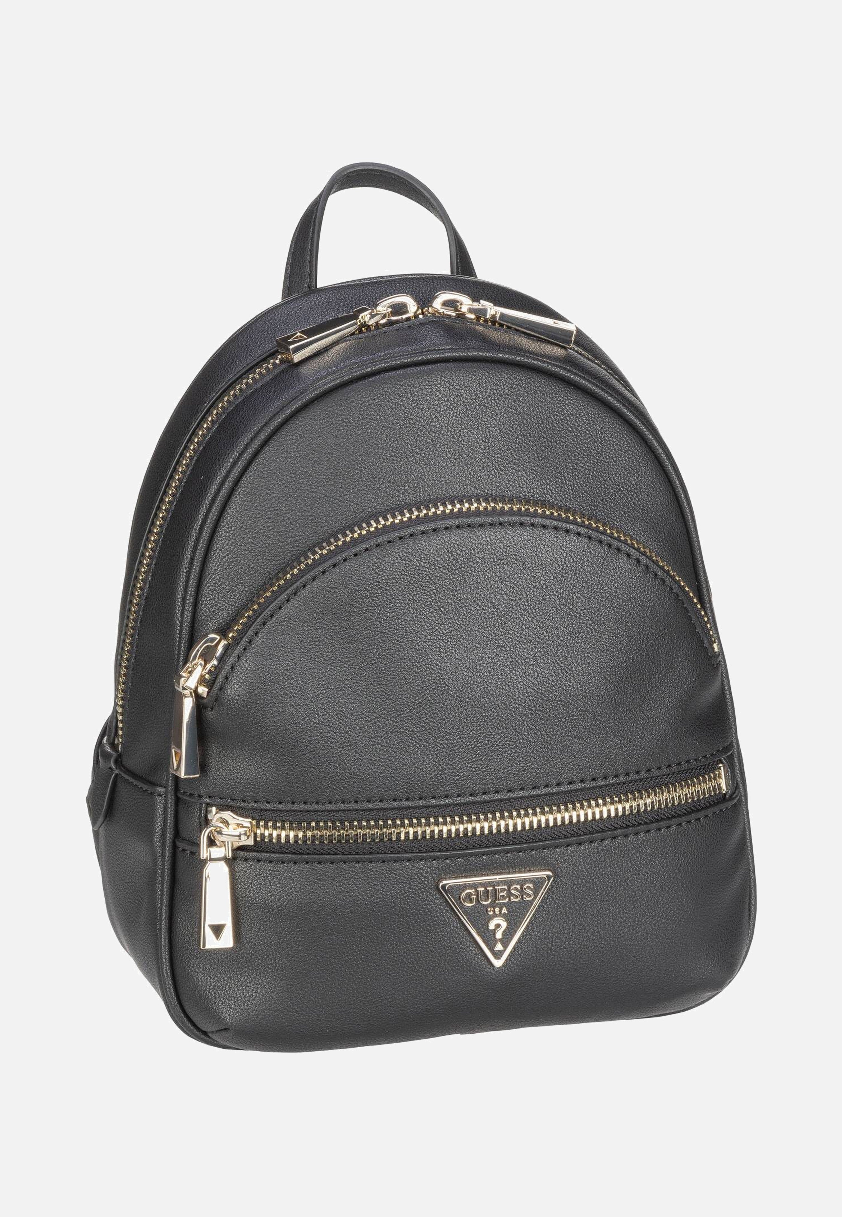 Schwarzer Guess Manhattan II BG Mini-Rucksack