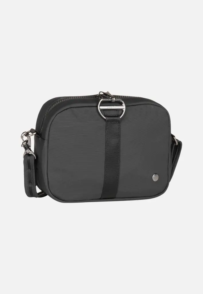 Pacsafe CX Square Black Crossbody-Tasche in Schwarz