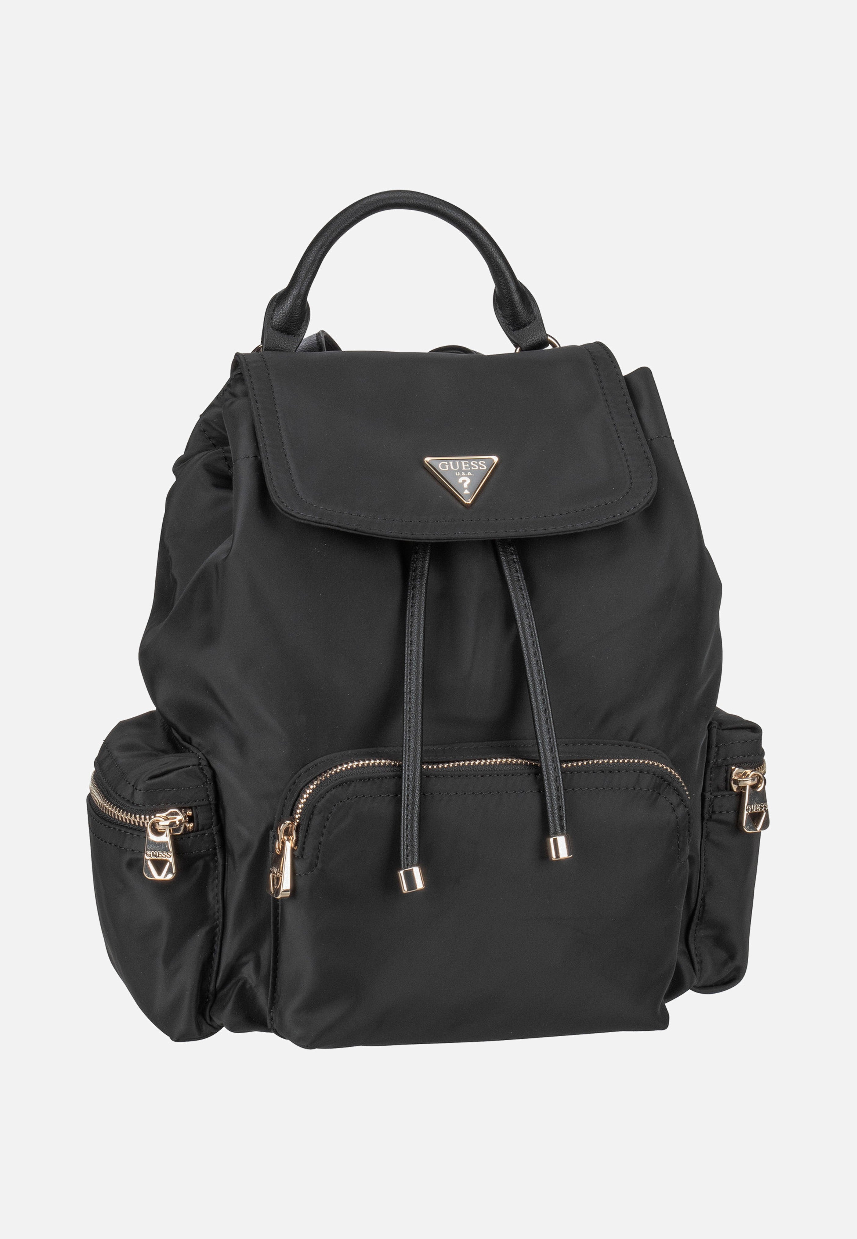 Schwarzer Guess Eco Gemma Rucksack