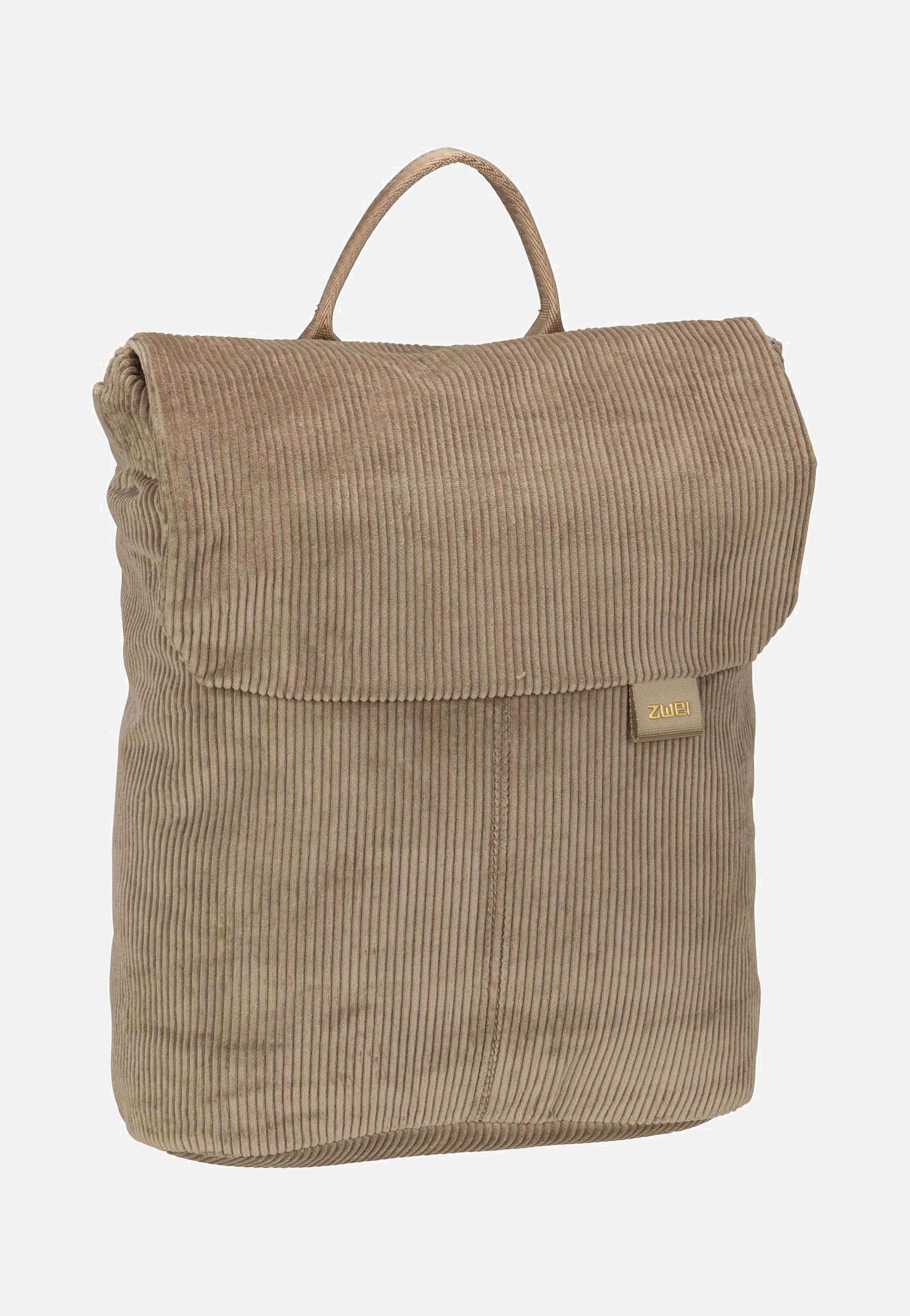 Brauner Zwei Mademoiselle MR13 Cord/Mocca Rucksack