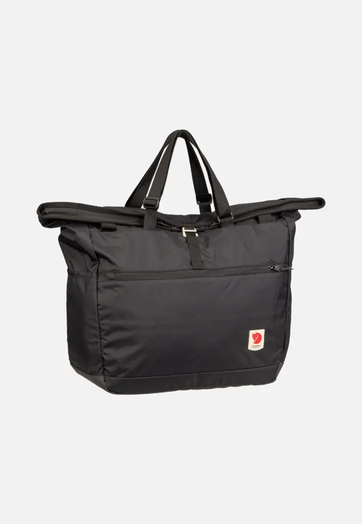 Fjällräven High Coast Tote 30 Black Tote Bag in Schwarz