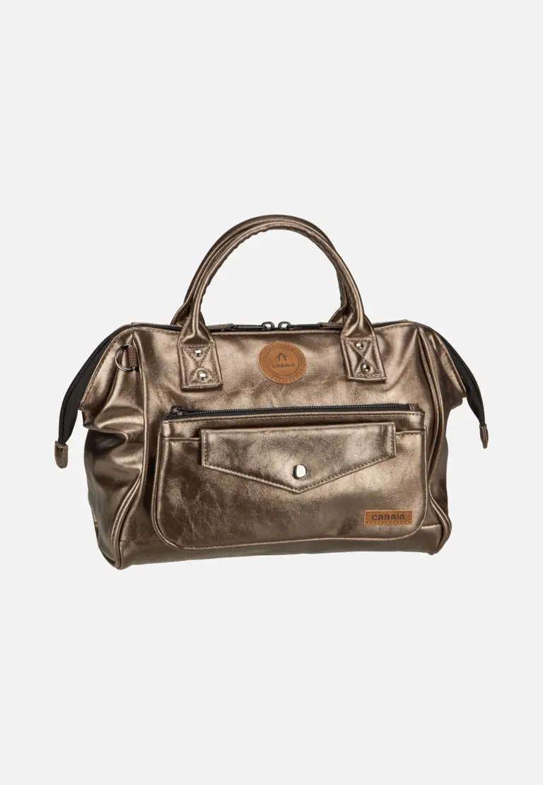 Cabaia Adventurer X-Body Iridescent Medium Louisville Henkeltasche in Gold