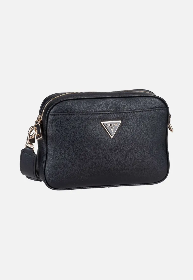 Schwarze Guess Meridian 2 Camera Bag 74140 als Crossbody-Tasche
