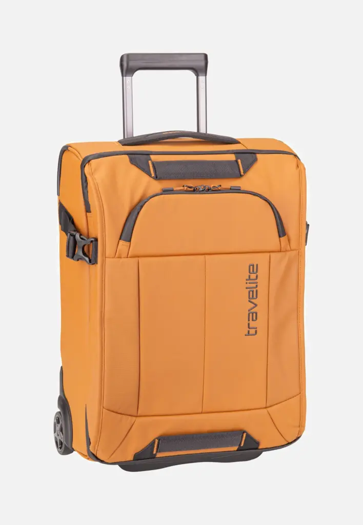Travelite Briize Wheeled Duffle S Curry Rollenreisetasche in Orange