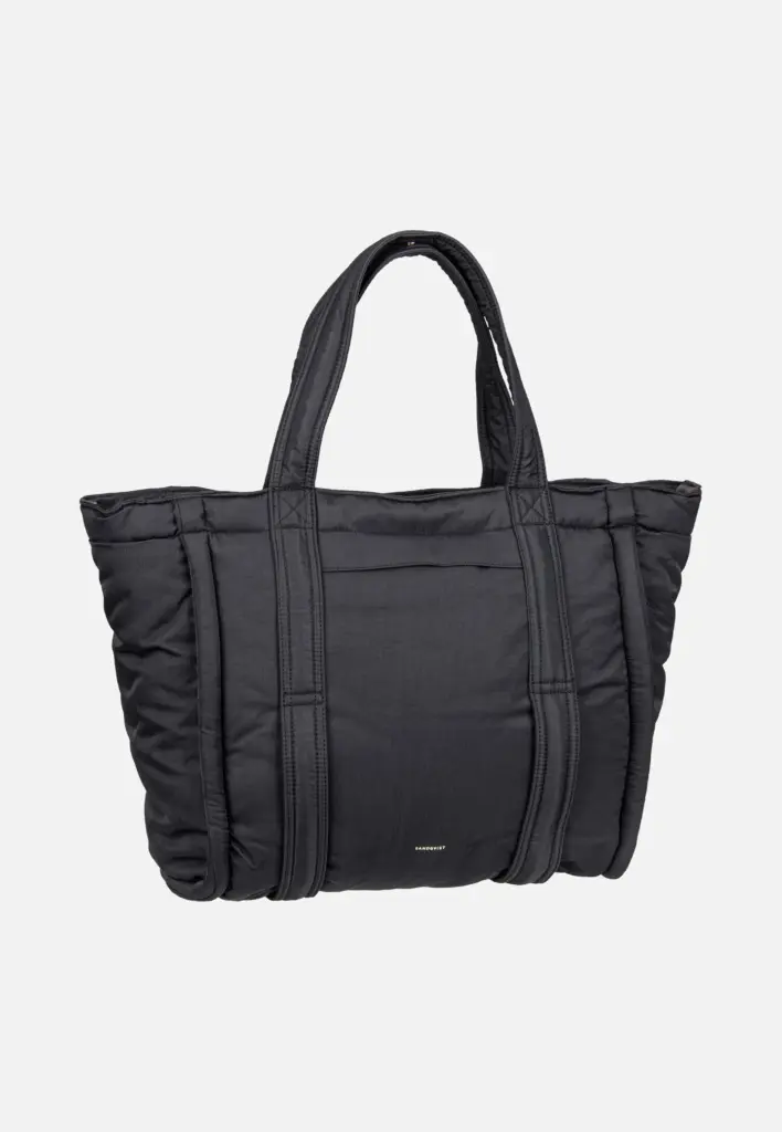 Sandqvist Curve TB L Shopper in Schwarz
