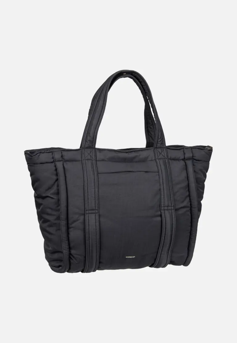 Sandqvist Curve TB L Shopper in Schwarz