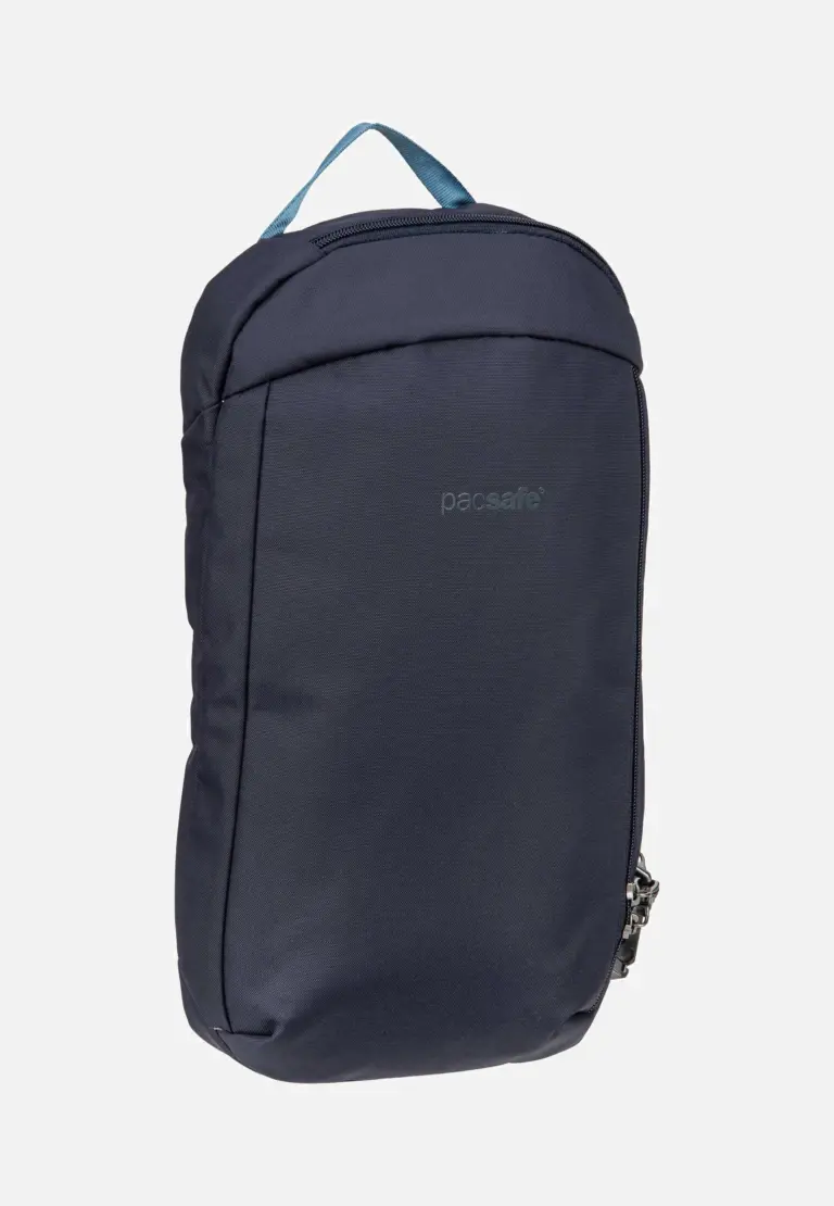 Pacsafe V Tech Sling Ocean Schultertasche in Marineblau