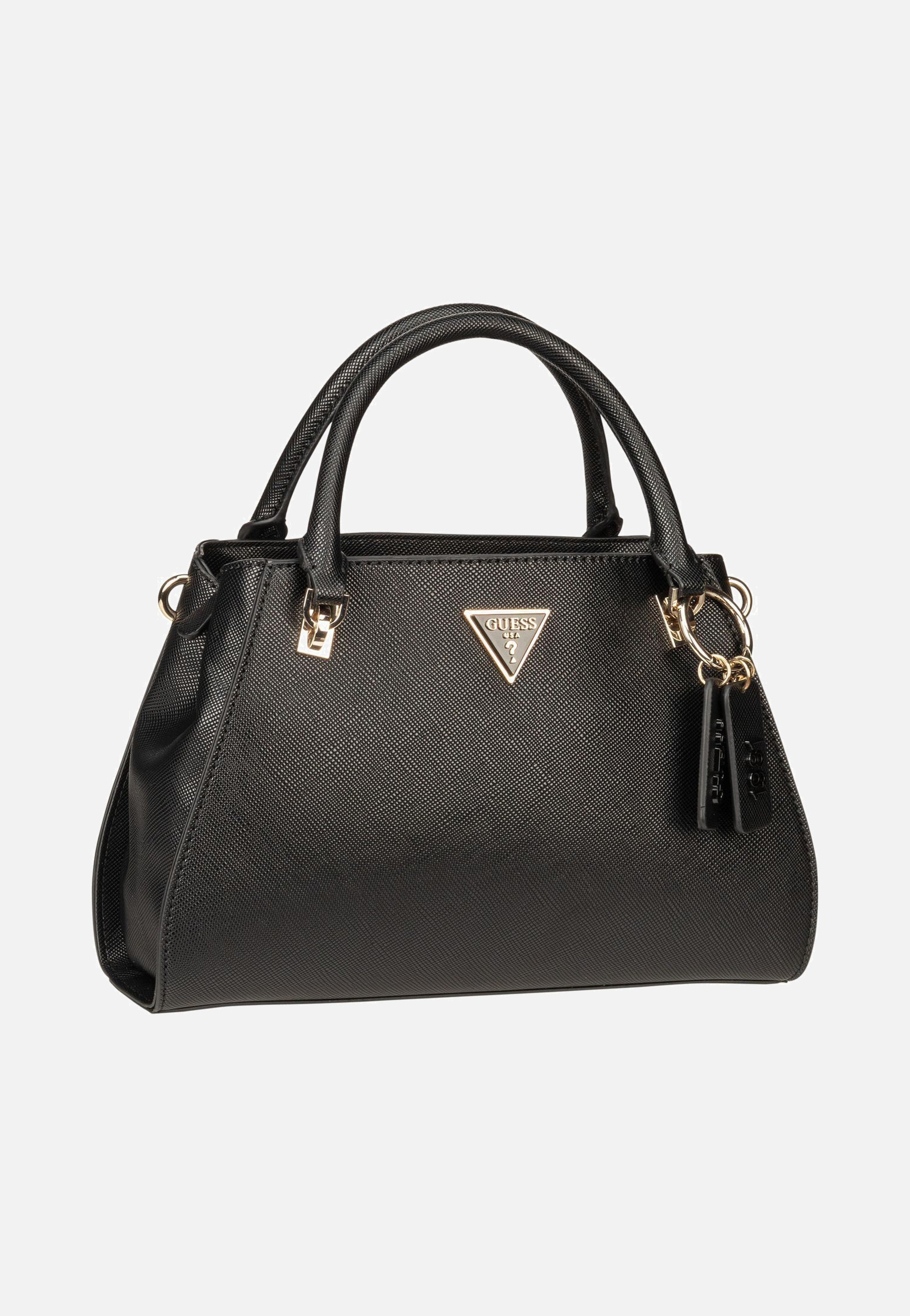 Guess Noelle II Luxury SAT 72070 Black Henkeltasche in Schwarz
