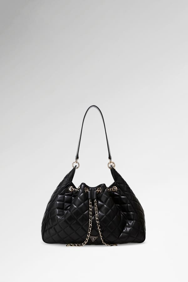 Schwarze Guess Juliet 56010 Hobo Bag