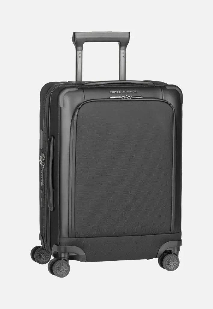 Schwarzer Porsche Design Roadster Nylon 4W Trolley S Exp