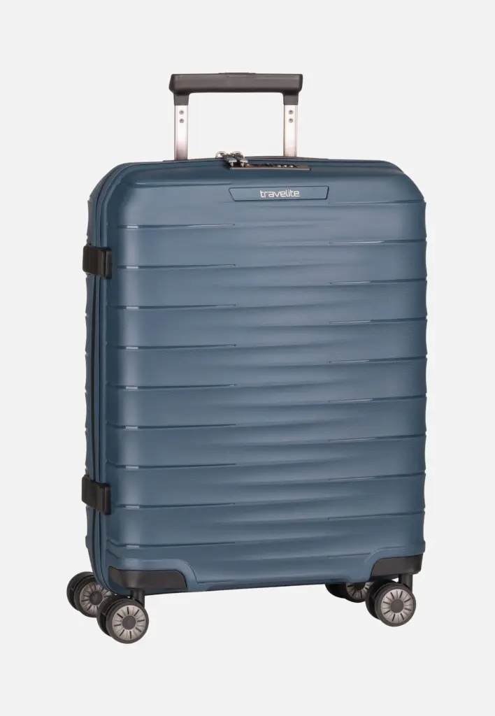 Travelite Mooby 4w Trolley S Koffer in Marineblau