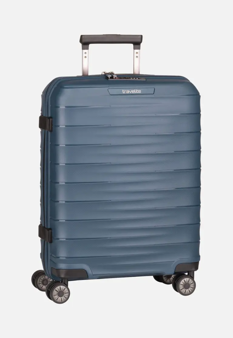 Travelite Mooby 4w Trolley S Koffer in Marineblau