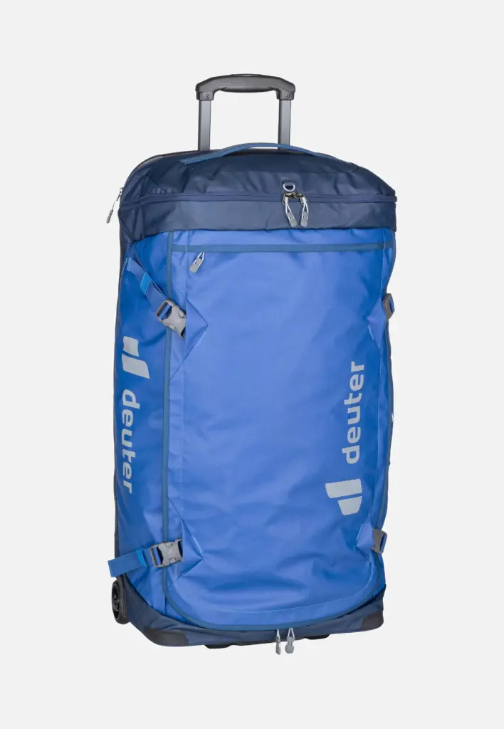 Deuter Duffel Pro Movo 90 Reisetasche mit Rollen in Blau