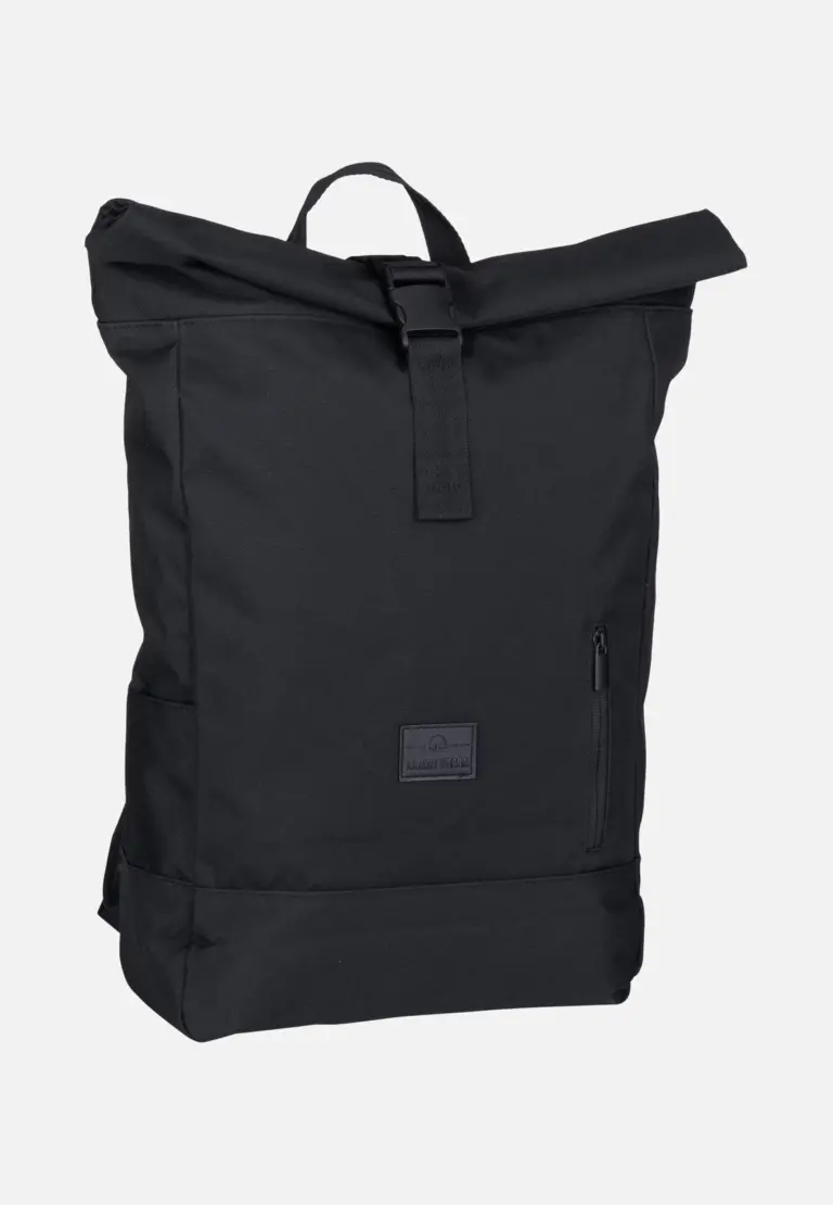 Schwarzer Johnny Urban Robin Large Rolltop-Rucksack