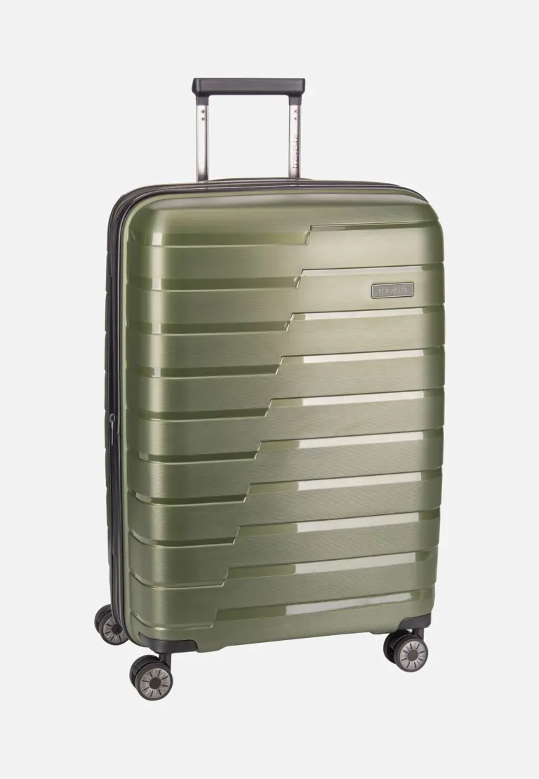 Travelite Air Base 4-Rad Trolley M in Oliv