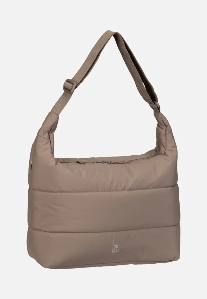 GOT BAG Puffer Square Bag Large Oyster Hobo Bag