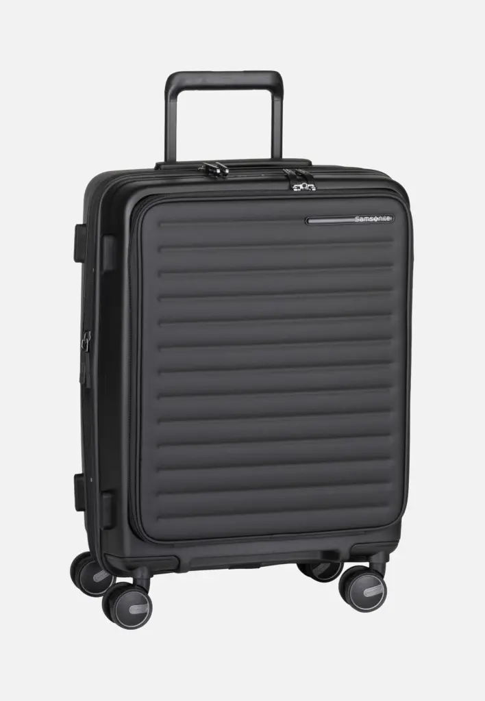 Samsonite RestackD Spinner 55 EXP Easy Access Black Trolley